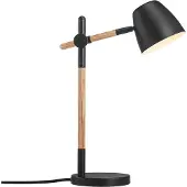 Nordlux Bordslampa , Theo, Svart, Arbetsrum / hemkontor, Metall, Modern