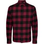 Only & Sons Skjorta 'Gudmund' roströd / svart