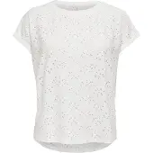 ONLY T-shirt 'ONLSMilla' vit