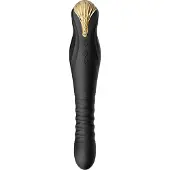 Zalo Vibrator King Thruster Obsidian Zalo Svart