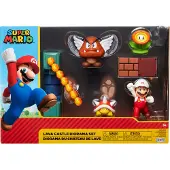 JAKKS Pacific Super Mario Bros Lavaslottsdiorama