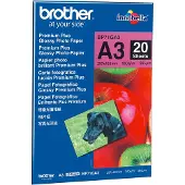 Brother A3 260g BP71GA3 fotopapper | Premium Plus Glossy | 20 ark
