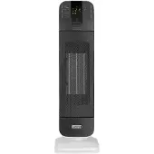 De'Longhi 0114662000 Keramisk värmefläkt HFX65V20 60 m³ Svart, Grå