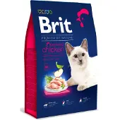 Brit Premium By Nature Sterilised Kycklingmat För Katter 8kg