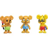 Bamse Nalle-Maja,Brum och Teddy Figurset, Bamse