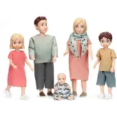 Lundby Dockset Familj Charlie