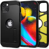 Spigen Tough Armor [Extremt skydd] Designad för iPhone 13-fodral (2021) - Svart