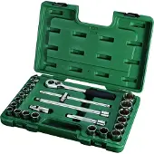 Sata Hylsnyckelsats S09060; 1/2''; 24 st.