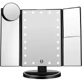 Uniq Hollywood trifold make up spejl sort