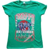 Ginza.se KISS: Ladies T-Shirt/Destroyer Tour '78 (Green) (X-Small)