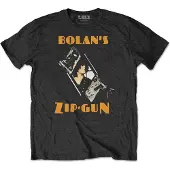 Ginza.se T-Rex: Unisex T-Shirt/Zip Gun (Black) (Large)