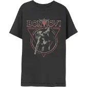 Ginza.se Bon Jovi: Unisex T-Shirt/Triangle Overlap (Black) (X-Large)