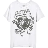 Ginza.se Social Distortion: Unisex T-Shirt/Speakeasy Checkerboard (White) (Medium)
