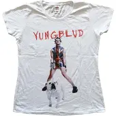 Ginza.se Yungblud: Ladies T-Shirt/Strawberry Lipstick (White) (Small)