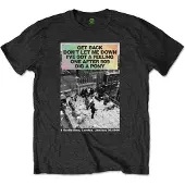 Ginza.se The Beatles: Unisex T-Shirt/Rooftop Songs Gradient (Black) (Medium)
