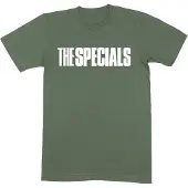 Ginza.se The Specials: Unisex T-Shirt/Solid Logo (Military Green) (Small)