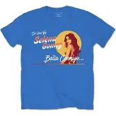 Ginza.se Selena Gomez: Unisex T-Shirt/Mural (Royal Blue) (X-Large)