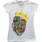 Ginza.se Biggie Smalls: Ladies T-Shirt/Crown (White) (X-Small)