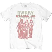Ginza.se KISS: Unisex T-Shirt/Merry Kissmas (White) (Small)