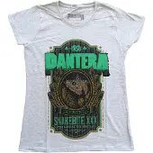 Ginza.se Pantera: Ladies T-Shirt/Snakebite XXX Label (Heather Grey) (X-Small)