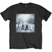 Ginza.se The Beatles: Unisex T-Shirt/Abbey Christmas (Black) (Large)