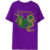 Ginza.se Wu-Tang Clan: Unisex T-Shirt/Dragon Bonsai (Purple) (Small)