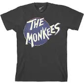 Ginza.se The Monkees: Unisex T-Shirt/Retro Dot Logo (Black) (Large)