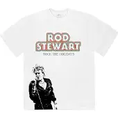 Ginza.se Rod Stewart: Unisex T-Shirt/Rock The Holidays (White) (X-Large)