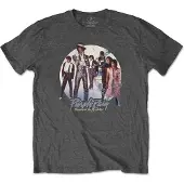 Ginza.se Prince: Unisex T-Shirt/Purple Rain Circle (Charcoal Grey) (Small)