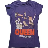 Ginza.se Queen: Ladies T-Shirt/Killer Queen (Purple) (Large)