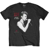 Ginza.se David Bowie: Unisex T-Shirt/Dallas '95 (Black) (Back Print) (Small)