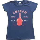 Ginza.se Eminem: Ladies T-Shirt/Detroit Finger (Navy Blue) (X-Small)