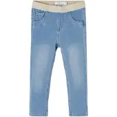 Name it Leggings - Noos - NmfSalli - Light Blue Denim - - 50 - Leggings