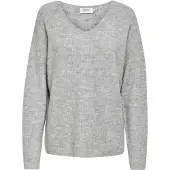 ONLY Tröja 'ONLCamilla' gråmelerad