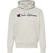 Champion Fashion Hoodie - Gråmelerad m. Logo - - 16-18 år (176-188) - Hoodie