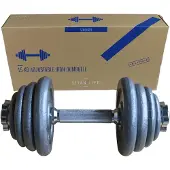 Titan Life LIFE 15 kg Adjustable Iron Dumbbell