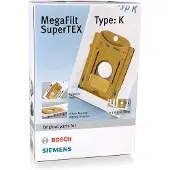 Bosch Dammsugarpåsar BBZ41FK/VZ41AFK syntetfiber 4st + Mikrofilter