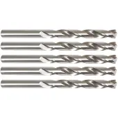 Metabo 627944000 627944000 HSS-G Metall-spiralborr 10.5 mm Total längd 133 mm blank DIN 338 Cylinderskaft 5 st