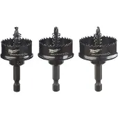 Milwaukee Hålsågssats ShockWave 49224800; 22/29/35 mm; 3 st.