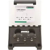 Stahlwille 1204/8N 5 STERN BITS-SET 96081113 Bit-Set Femstjärnig på insidan