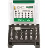 Stahlwille 1204/21-2 BIT-SET IN KUNSTSTOFFBOX 96080122 Bit-Set