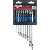Ks Tools 518.0640 518.0640 Ringskruvnyckelsats Nyckelvidd (Metrisk) (för titel) 8 - 19 mm