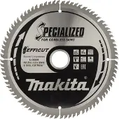 Makita Sågklinga för trä Efficut; 216x1,5x30 mm; Z80; 10°