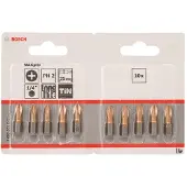 Bosch Bits spår Max Grip; PH; 10 st.