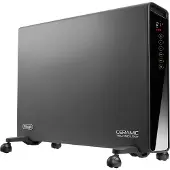De'Longhi Slim Style HX65L22 - Värmare - mobil, golvstående - 2200 W - grå