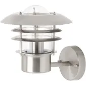 Brilliant Terrence 45781/82 Utomhusväggbelysning LED E27 60 W Rostfritt stål
