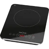 ProfiCook PC-EKI 1062 - Elektrisk kokplatta - 2 kW - rostfritt stål/svart