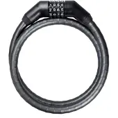 Trelock PK 260/100/15 Code Cable Lock svart 100cm 2023 Kombinationslås