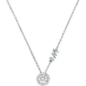 Michael Kors halo silverhalsband MKC1208AN040