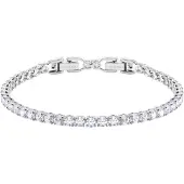 Swarovski Tennis Deluxe Rhodiumpläterat Armband Damarmband 5409771 Box (Random Color)